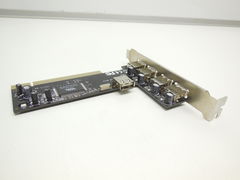 Контроллер PCI to USB VIAUSB20 DH300-13 040719 Rev:13 VIA VT6212L 5 портов USB 2.0 - Pic n 310611