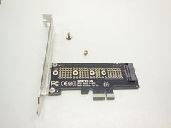 Адаптер переходник NFHK N-M2X1 Ver. 2.0 M.2 (M2) NVMe на PCI-E x1