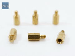 10шт. Винт стойка для крепления материнской платы в корпус ПК PCHSN-6 M3 метрическая резьба 6 + 4 мм - Pic n 47760