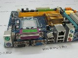 Мат плата MB GigaByte GA-G31M-ES2L /S775 /PCI-Ex16 /PCI /PCI-Ex1 /DDR2 /SATA /SVGA /COM /USB /LAN /Sound /LPT /Заглушка