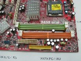 Материнская плата MB MSI P35 Neo-F (MS-7360) /S775 /2xPCI /PCI-E x16 /3xPCI-E x1 /5xSATA /4xDDRII /4xUSB /LPT /COM /Sound /LAN /ATX /заглушка