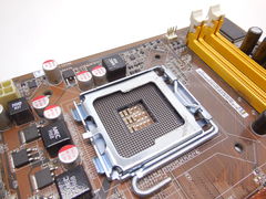 Материнская плата ASUS P5KPL-AM rev 2.05G, Socket LGA775 Рамка задних портов в комплекте - Pic n 307563