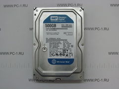 Жесткий диск HDD SATA 500Gb Western Digital Caviar Blue WD5000AAKX /7200rpm /16mb