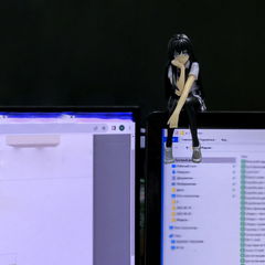 23х20см Комплект Аниме Фигурка на стуле с Черным Роялем. Мой подросток Yukino Yukinoshita My Teen Romantic Comedy в подарочной коробке! - Pic n 310822