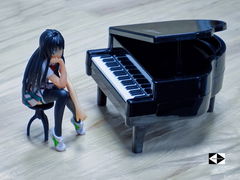 23х20см Комплект Аниме Фигурка на стуле с Черным Роялем. Мой подросток Yukino Yukinoshita My Teen Romantic Comedy в подарочной коробке! - Pic n 310822