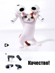 Coffin Danсе. Четыре черненьких котенка, несут танцуя, черненький гробик. Коробка для мелочей, бижутерии, украшений. В подарочной коробке. - Pic n 310984