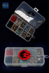 445шт. Набор крепежа для ремонта Компьютеров. Только те которые нужны! Винты, болты, саморезы для сборки комплектующих в корпус ПК. Не ржавеют - Pic n 310998