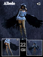 Фигурка 22см Аниме Альбедо Повелитель, демон с крыльями. Персонаж Надзиратель Overlord Albedo модель ZA100289KH Стикеры в подарок! - Pic n 306462