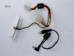 Низкопрофильная Планка портов в корпус ПК Molex — RCA DC 12v 5x2.5мм для Slim корпусов питание POS дисплеев, штрих сканеров торгового оборудования - Pic n 311030