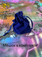 14шт Дайсы для НРИ «DnD D Emerald». Подземелья и драконы игральные кости 7+7. Кубики для ДнД изумрудные, атрибуты мастера ДнД. - Pic n 311048