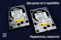 2 штуки!!! Жёсткие диски для RAID-массивов 2х 2Tb 3.5" HDD SATA Western Digital WD RE4 WD2002FYPS 7200 64 Mb, для сервера повышенной надёжности - Pic n 278279