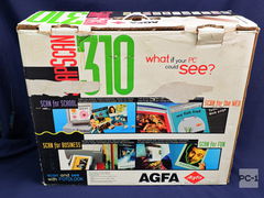 Раритет Сканер A4 AGFA SnapScan 310 MAC Version планшетный A4 CCD, 300 dpi, SCSI p/n:44.68502.021 Мануал драйвер на CD дисках + Контроллер SCSI  - Pic n 311073