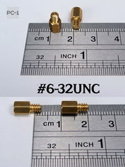 30шт. Комплект для крепления материнской платы к корпусу ПК. Винт #6-32UNC + Латунная шестигранная Стойка + Шайба. - Pic n 311078
