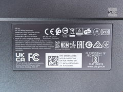 Немецкая раскладка QWERTZ!!! USB Клавиатура механическая HP 125 Wired Black TPA-P001K GR M27527-041 P/N 266C9AA#ABD M27881-041 BKTAA0BTJGQQTB - Pic n 311080