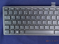 Только Английская раскладка!!! Механическая USB Клавиатура HP Wired Desktop 320K HSA-P010K / TPA-D0032K P/N L96909-031 CN L95712-031  - Pic n 311082