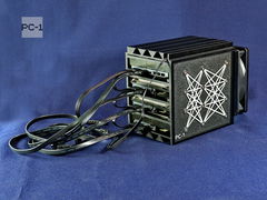 Корзина жестких дисков ПК с вентилятором 120mm, для установки 4шт HDD 3.5" SATA внутри или снаружи корпуса сервера или компьютера - Pic n 311085