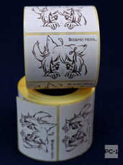 500шт. 40x58mm Наклейки «Возьми меня...» на товар для маркетплейсов. Самоклеящиеся стикеры уменьшают возвраты продавцу в ПВЗ на 30%, даря положительны - Pic n 311086