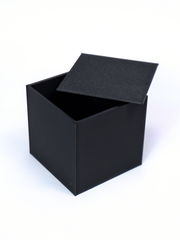 Черный Куб. Размер 6х6х6см. Подставка под товар. Торговое оборудование для бутиков, выкладка товара на витрину. - Pic n 310307