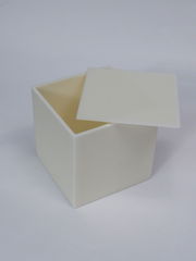 Белый Куб. Размер 6х6х6см. Подставка под товар. Торговое оборудование для бутиков, выкладка товара на витрину. - Pic n 310308