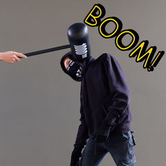 14+ Дуэльный набор для сражений Кувалда 2000 Тонн. Два игрушечных молота + Маски на глаза. Весёлая подвижная игра для детей и взрослых! - Pic n 311112