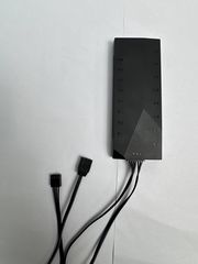 Разветвитель питания для ПК на 8 ARGB + 8 PWM вентиляторов подключение к SATA ID-HUB-HA-02