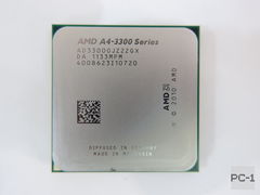 Процессор AD33000JZ22GX AMD A4-3300 2.5GHz 2-core, Socket FM1, Cache L2 1Mb, Llano, 32nm, 65w, HD 6410D, 