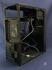 1шт Подвесная съёмная корзина в салазки ATX корпуса ПК или Сервера. Модульный Кронштейн для 4шт 2.5" SATA жестких дисков SSD HDD в отсек 3.5&amp; - Pic n 310985