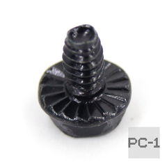 10шт. Чёрные Винты UNC 6-32 с шестигранной головкой для крепления комплектующих в корпус ПК. - Pic n 284515