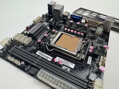 Материнская плата mini-ITX Socket 1155 ECS H61H2-I2 (V 1.0) поддержка только Sandy Bridge (рамка задних портов в комплекте) - Pic n 311159
