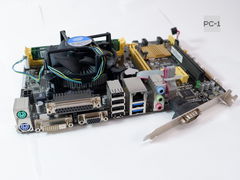 Комплект «Производительная база» Материнская плата Asus HB1M-C LGA 1150 + процессор Intel Core i5-4570S + память 8 ГБ Kingston DDR3 + кулер Intel  - Pic n 311120