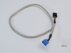 Front Panel HD Audio AC97 кабель с разъема материнской платы на переднюю front panel панель корпуса системного блока с аудио разъемами AC97 или HDA - Pic n 311174