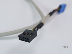 Front Panel HD Audio AC97 кабель с разъема материнской платы на переднюю front panel панель корпуса системного блока с аудио разъемами AC97 или HDA - Pic n 311174