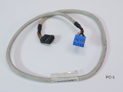 Front Panel HD Audio AC97 кабель с разъема материнской платы на переднюю front panel панель корпуса системного блока с аудио разъемами AC97 или HDA - Pic n 311174