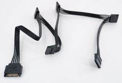 60см Разветвитель питания для 5x SATA 15Pin для Жестких дисков HDD и SSD от блока питания ПК. SATA Male (папа) на 5х SATA Female 15Pin. - Pic n 300128