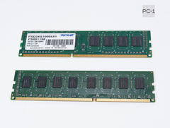 Модуль памяти для ПК LV DDR3 (DDR3L) 4Gb Patriot Signature PSD34G1600L81 1600МГц 12800Мб/с PC3-12800 CL11 1.35В Single rank 512x8