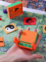 80х73х20см Органайзер трансформер для USB Type-C Flash носителей, Токенов, ЭЦП. Премиум Флешница Game shooter + 3шт сменные скины на магнитах - Pic n 311207