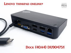 Док-станция для Lenovo thinkpad onelink+ Dock (40A4) DU9047S1 для ноутбуков Lenovo ThinkPad с портом OneLink+. Блок питания в комплекте - Pic n 311108