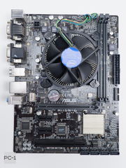 Комплект «Производительная платформа Kaby Lake» материнская плата LGA 1151 Asus H11DM-C + процессор Intel Core i5-7500+ Оригинальный боксовый кулер In - Pic n 311161