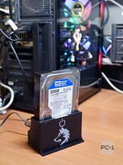 USB3.0 Док-станция для SATA жёстких дисков HDD 3.5 и SSD 2.5 дюйма для ПК, Ноутбуков, ТV приставок, Игровой консоли. Воткнул Хард — работает! - Pic n 311223
