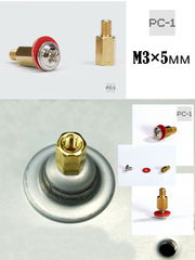 20шт Стоечный Винт M3x5mm метрическая резьба, общая длинна 6,5mm, для крепления материнских плат в корпус ПК - Pic n 257555