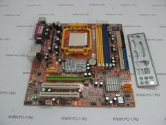 Материнская плата MB Foxconn 6100M2MA-RS2H /S AM2 /2xPCI /PCI-E x16 /PCI-E x1 /4xDDR2 /Sound /2xSATA /USB /SVGA /COM /LAN /mATX /заглушка