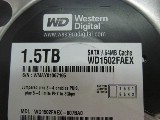 Жесткий диск HDD SATA 1.5Tb Western Digital Caviar Black WD1502FAEX /SATA III /7200rpm /64Mb
