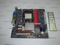 Материнская плата MB ECS MCP78M-M3 /Socket AM2+ /PCI /2xPCI-E x1 /PCI-E x16 /4xDDR2 /6xSATA /Sound /6xUSB /LAN /COM /VGA /DVI /mATX /Заглушка