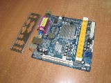 Материнская плата MB ASRock AD510PV /Встроенный процессор Intel Atom D510 (1.66GHz) /Video Intel GMA 3150 /PCI /2xDDR2 /2xSATA /Sound /LAN /4xUSB /VGA /COM /LPT /mini-ITX /Заглушка