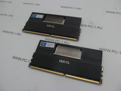 Модуль памяти DDR2 4Gb KIT (2x2Gb) Geil GE28GB800C4QC /PC2-6400 /С радиаторами охлаждения