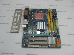 Материнская плата MB Gigabyte GA-G41M-ES2L /Socket 775 /2xPCI /PCI-E 1x /PCI-E 16x /2xDDR2 /4xSATA /Sound /4xUSB /LAN /SVGA / LPT /COM /mATX /заглушка