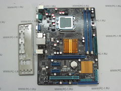 Материнская плата MB ASUS P5G41-M LX /Socket 775 /PCI /PCI-E x16 /2xPCI-E x1 /2xDDR2 /4xSATA /4xUSB /COM /Sound /LAN /SVGA /mATX /Заглушка
