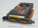 Видеокарта PCI-E ZOTAC GeForce 8800GT /1Gb /256bit /GDDR3 /Dual-DVI /TV-Out /Питание 6pin