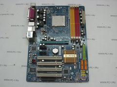 Материнская плата MB Gigabyte GA-M56S-S3 /Socket AM2 /4xPCI /PCI-E 16x /2xPCI-E 1x /4xDDRII /SPDIF /COM /4xUSB /4xSATA /LAN /Sound /LPT /COM /1394 /ATX /Без рамки крепления кулера