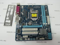Материнская плата MB GigaByte GA-H61M-S2PV /Socket 1155 /2xPCI /PCI-E x1 /PCI-E x16 /2xDDR3 /4xSATA /VGA /DVI /LPT /LAN /Sound /4xUSB /mATX /RTL /НОВАЯ
